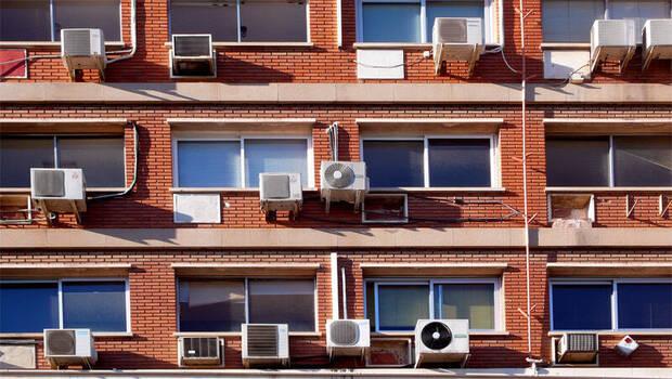 Aire acondicionado fachada