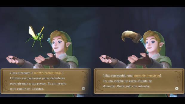 The Legend of Zelda: Skyward Sword HD - Vende tesoros e insectos para ganar rupias