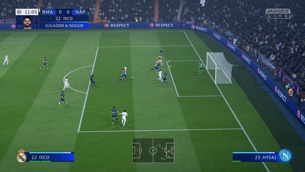 La UEFA Champions League está recreada con todo lujo de detalles.