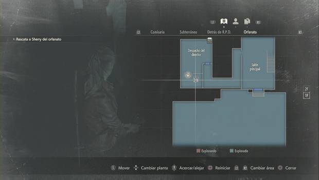 Resident Evil 2 Remake - Rescata a Sherry del orfanato: baja por aquí
