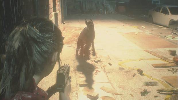 Resident Evil 2 Remake - Rescata a Sherry del orfanato: Elimina al perro