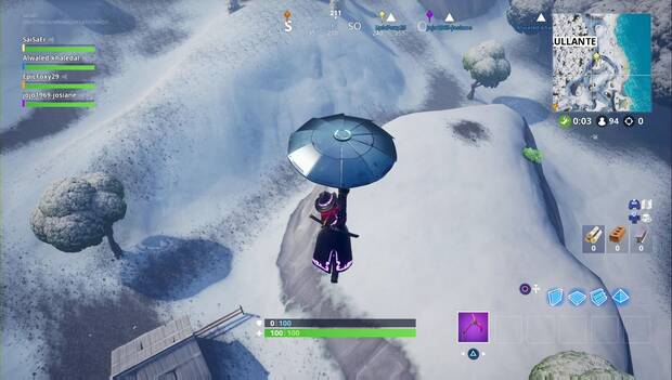 Fortnite battle royale - Busca la estrella de batalla oculta 2 (semana 8, temporada 7)