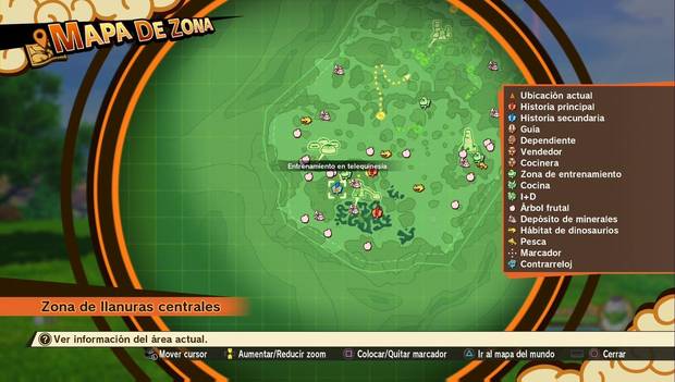 Dragon Ball Z Kakarot - Entrenamiento en telequinesia