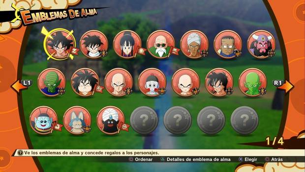 Dragon Ball Z: Kakarot - Emblemas de alma