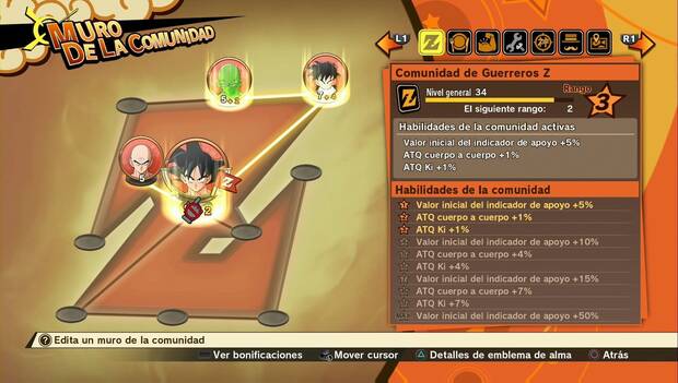 Dragon Ball Z Kakarot - Muro de la comunidad
