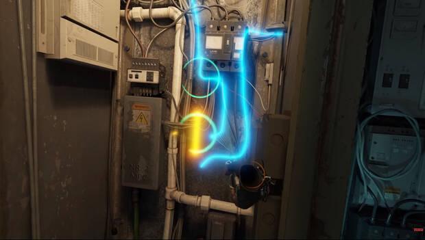 Alyx echando un cable.