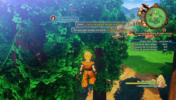 Dragon Ball Z Kakarot - Carne de gacela dorada premium