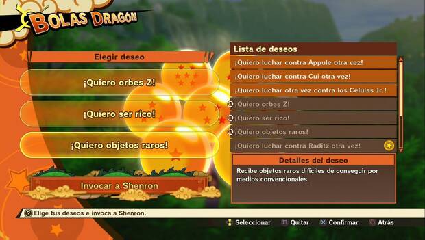 Dragon Ball Z Kakarot - Bolas Dragón: cómo pedir tres deseos