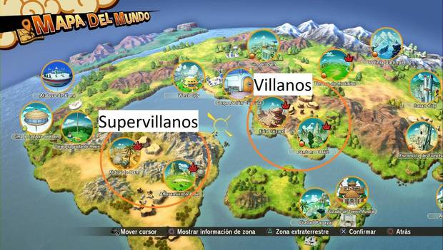Dragon Ball Z Kakarot - Villanos y Supervillanos: Iconos para identificarlos