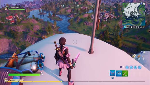 Fortnite Battle Royale - Ubicación del Monte Kay