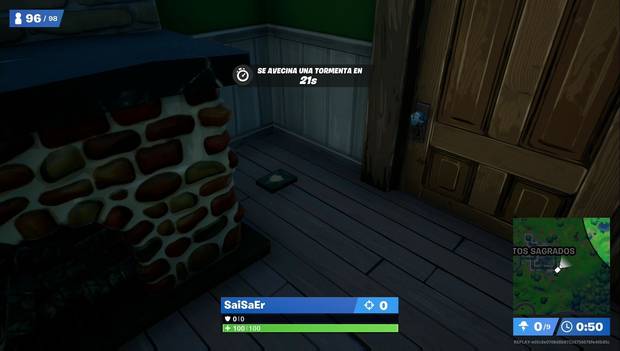 Fortnite - Reúne libros: libro 1 en Setos Sagrados