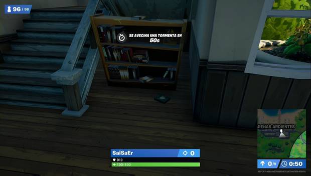 Fortnite - Reúne libros: libro 2 en Arenas Ardientes