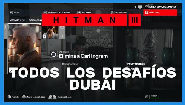 Hitman 3 - Desafíos de Dubái