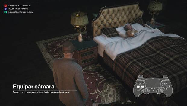 Hitman 3 - Motivo, modus operandi y oportunidad: cadáver en la cama