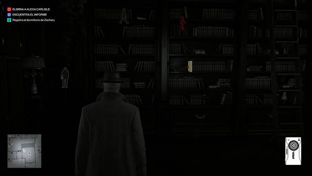 Hitman 3 - Motivo, modus operandi y oportunidad: libro con el que interactuar