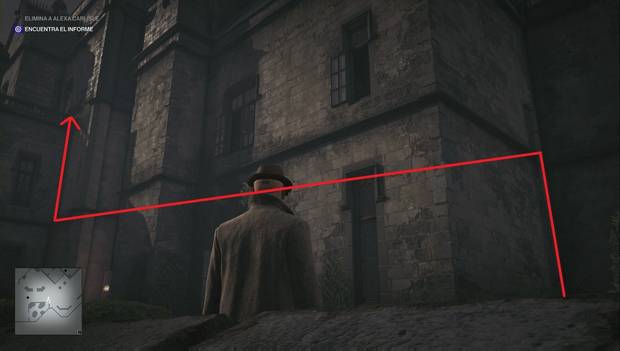 Hitman 3 - Un día inolvidable: tuberías por las que subir a la segunda planta