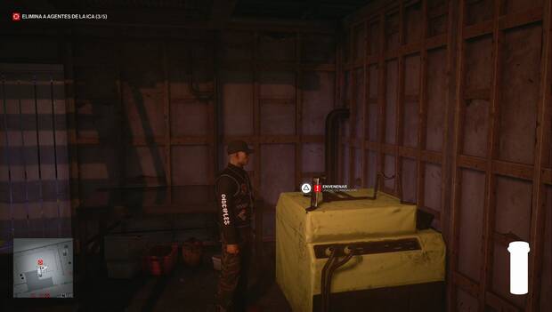 Hitman 3 - Superdepredador: máquina para usar el veneno