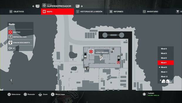 Hitman 3 - Superdepredador: Ubicación del Agente Rhodes