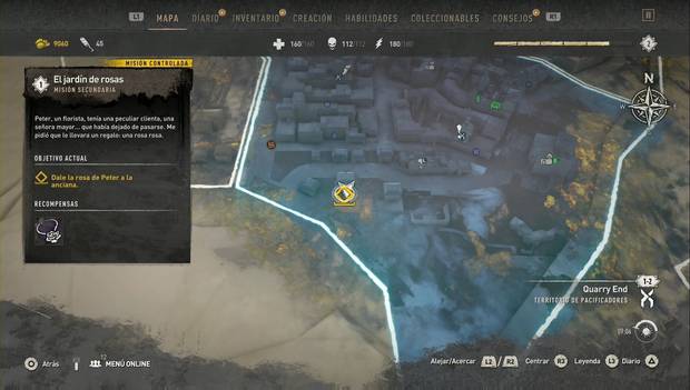 Dying Light 2 -. El jardín de rosas: ubicación de la casa de cristal