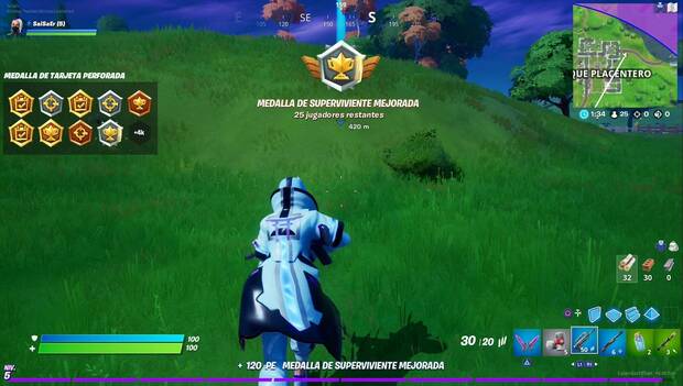 Fortnite Battle Royale - Sistema de medallas