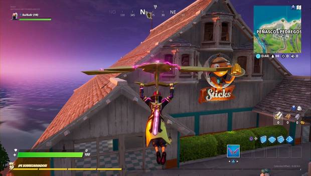 Fortnite Battle Royale - Localización del restaurante Palito de pescado