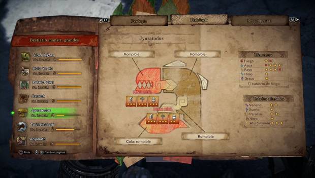 Monster Hunter World - Jyuratodus: fortalezas y debilidades