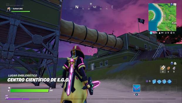Fortnite - Centro científico de EGO