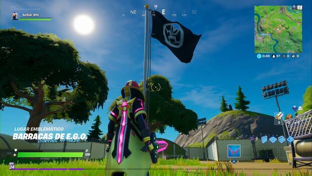 Fortnite - Barracas de EGO
