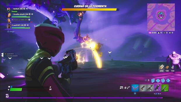 Fortnite - Rey de la tormenta: segundo cuerno