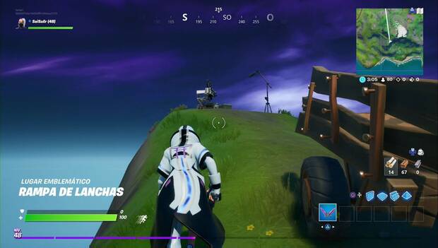 Fortnite battle royale - Rampa de lanchas