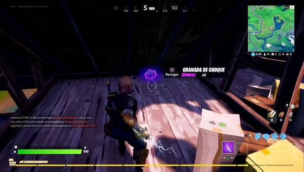 Fortnite Battle Royale - Granadas de choque