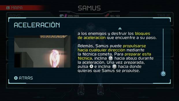 Metroid Dread - La Aceleración: tutorial de la Aceleración