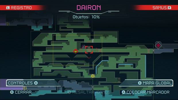 Metroid Dread - La Aceleración: punto donde usar la técnica Cometa
