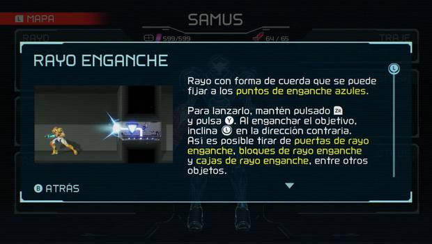Metroid Dread - El Rayo enganche: tutorial del Rayo enganche