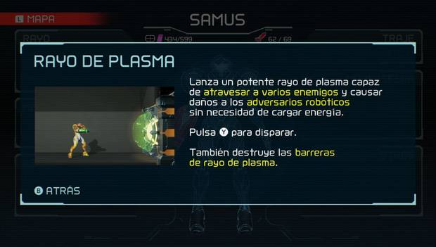 Metroid Dread - Elun: tutorial del Rayo de plasma