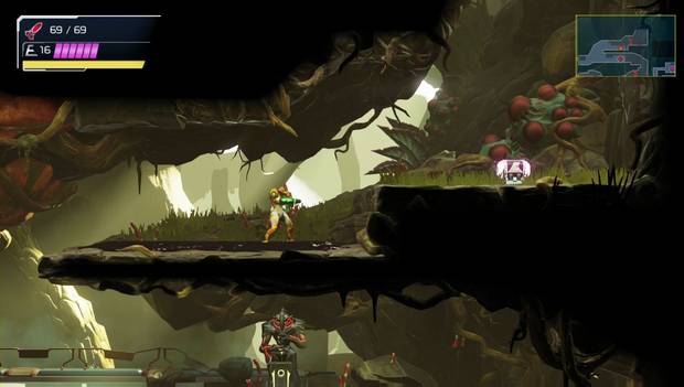 Metroid Dread - Tanques de energia: ubicación del sexto tanque de energía en Ghavoran