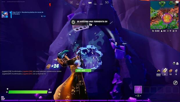 Fortnite - Misiones de Desastrosa: rocas de El Paralelo