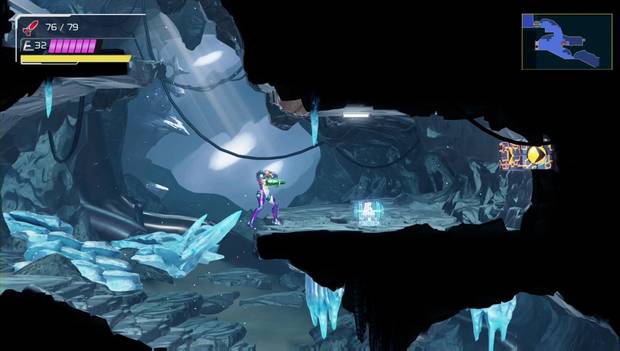 Metroid Dread - Módulos de energía: séptimo módulo de energía en Artaria
