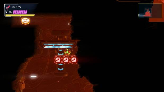Metroid Dread - Tanques de bomba de energía: ubicación del primer tanque de bomba de energía