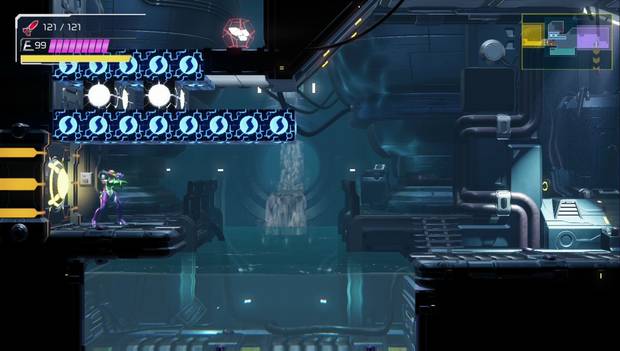 Metroid Dread - Tanques de misiles: tanque de misiles 42 en Burenia
