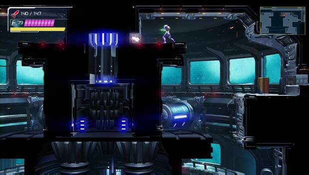 Metroid Dread - Tanques de misiles: ubicación del tanque de misiles 47 en Burenia