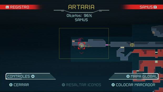 Metroid Dread - Puzzles de aceleración: puzzle de aceleración #03 (Artaria)
