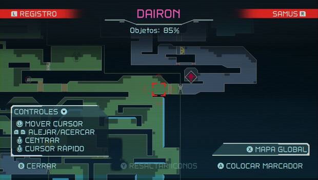 Metroid Dread - Puzzles de aceleración: puzzle de aceleración #10 en Dairon