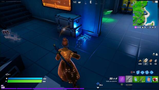 Fortnite - Misiones de Jonesy Oscuro (II): pergaminos de la OI en las bases