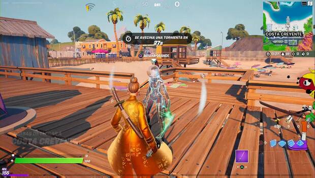 Fortnite Battle Royale - Misiones de Ariana Grande: ubicación de Ariana Grande