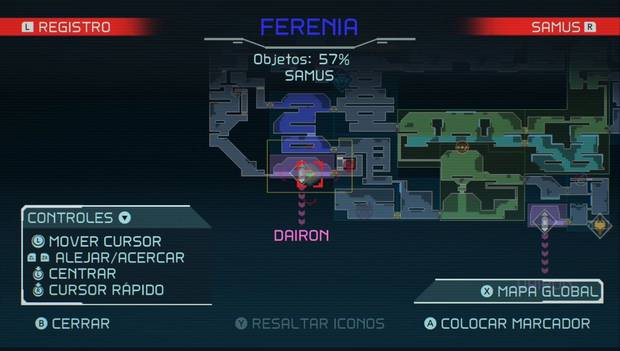 Metroid Dread - Puzzles de aceleración: puzzle de aceleración 13 en Ferenia