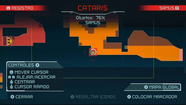 Metroid Dread - Puzzles de aceleración: puzzle de aceleración #04 (Cataris)