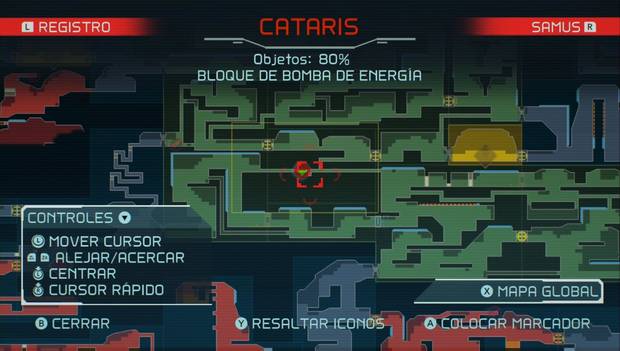 Metroid Dread - Puzzles de aceleración: puzzle de aceleración #05 (cataris)