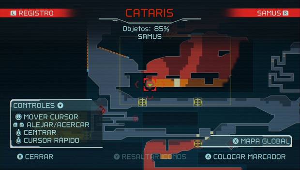 Metroid Dread - Puzzles de aceleración: Puzzle de aceleración #06 (Cataris)