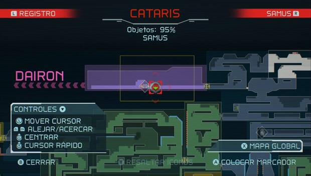 Metroid Dread - Puzzles de aceleración: Puzzle de aceleración #07 (Cataris)